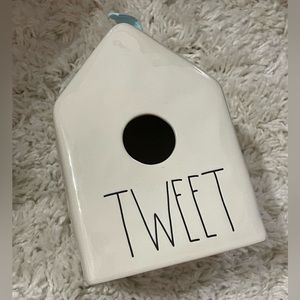 Rae Dunn Tweet birdhouse